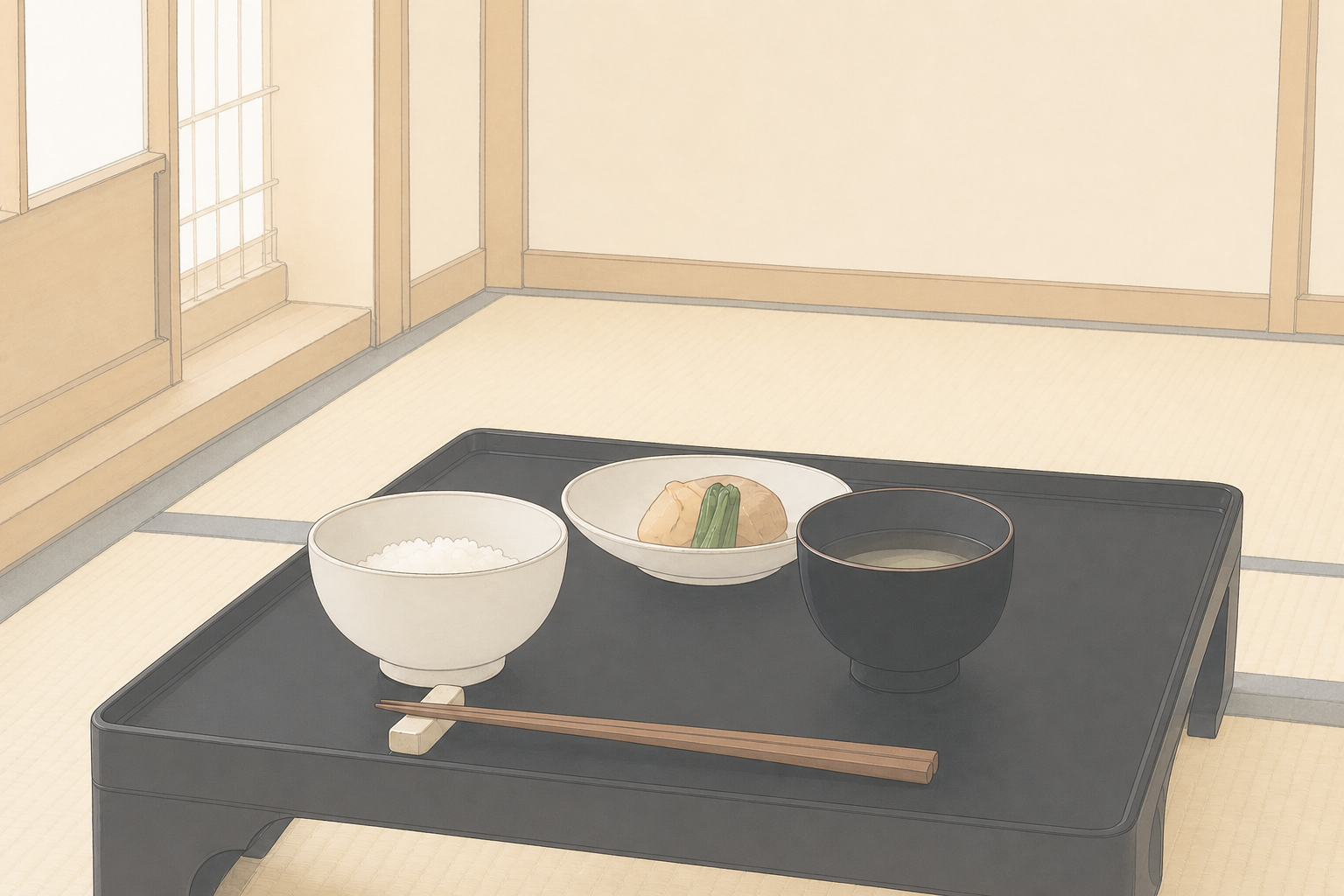 濃茶までの一膳——茶懐石が整える味覚と時間