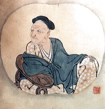 頼久寺所蔵の小堀遠州像
