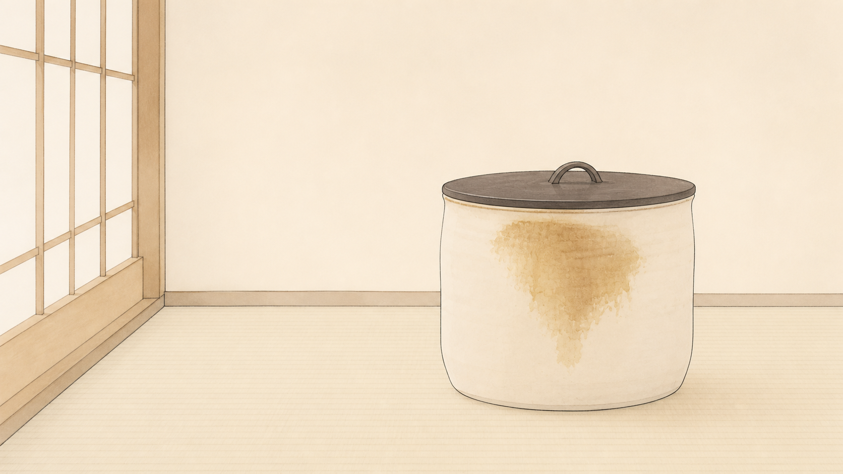 水指は、なぜ茶席の景色を変えるのか。水、蓋、季節を受け止める器のデザイン