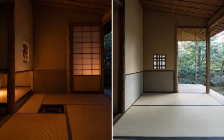 炉と風炉は、なぜ季節で替わるのかを、東京無一物の静かな自然光で捉えた編集写真